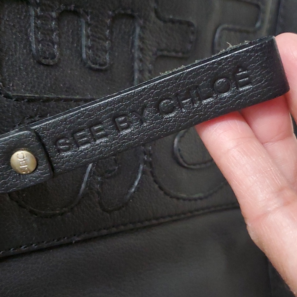 See By Chloé | Black Leather Shoulder Bag - Picture 4 of 12